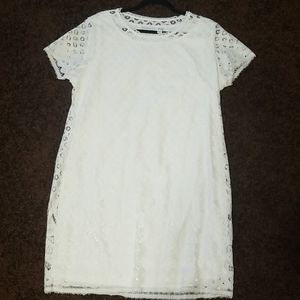 Isaac Mizrahi Lace Swing Dress Large